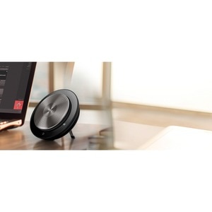 Jabra Speak 750-UC Speakerphone - Black - USB - Microphone - Battery - Desktop