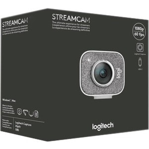 Logitech StreamCam Webcam - 60 fps - Graphite - USB Type C - 1920 x 1080 Video - Auto-focus - Microphone - Monitor