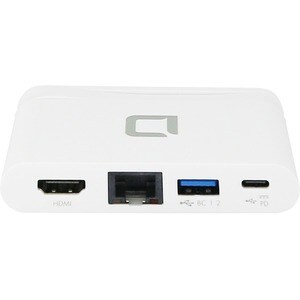 Dicota USB-Typ C Docking Station für Notebook - 100 W - 3 x USB-Anschlüsse - USB Typ C - Netzwerk (RJ-45) - HDMI - Kabelge