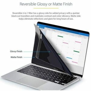 StarTech.com Laptop Privacy Screen for 13 inch MacBook Pro & Air - Magnetic Removable Security Filter - Blue Light Reducin