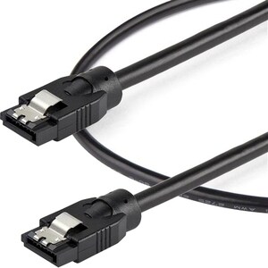 StarTech.com Cavo di alimentazione SATA tondo da 60 cm con connettori latch - 6Gbs - Garantito a vita (SATRD60CM) - Cable 
