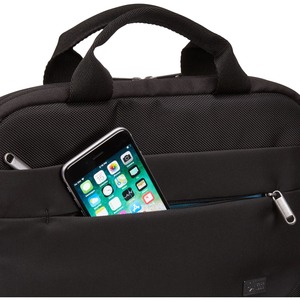 Case Logic Advantage ADVA-111 BLACK Carrying Case (Attaché) for 25.4 cm (10") to 30.5 cm (12") Notebook - Black - Polyster