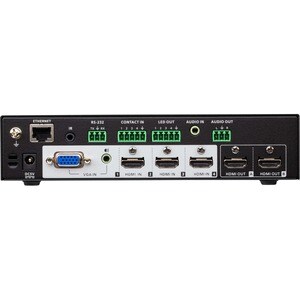 ATEN VP1420 Video Switchbox - Cable - 4096 x 2160 - 4K - Twisted Pair - 4 Input Device - 2 Display - Media Player, Noteboo