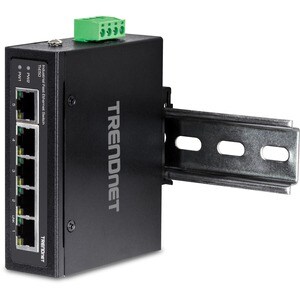 Commutateur Ethernet TRENDnet TI-E50 5 Ports - Fast Ethernet - 100Base-X - Nouveau - Conforme aux normes TAA - 2 Couche su