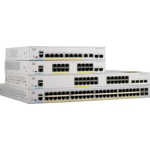 Commutateur Ethernet Cisco Catalyst 1000 C1000-48P 48 Ports Gérable - 2 Couche supportée - Modulaire - 4 Emplacements SFP 