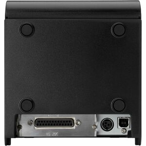 HP Desktop Direct Thermal Printer - Monochrome - Receipt Print - USB - Serial - With Cutter - Black - 9.84 in/s (250 mm/s)