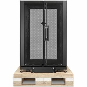 APC by Schneider Electric NetShelter SX 18U Floor Standing Rack Cabinet for Server, Storage - 482.60 mm Rack Width x 755.6