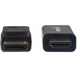 CABLE DISPLAYPORT MACHO A HDMI MACHO 1080P 1M NEGRO - Extremo Secundario: 1 x 19-pin HDMI 1.2 Digital Audio/Video - Male -