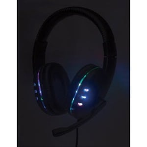 AUDIFONO C/MICROFONO USB GAMING - Binaural - Circumaural - 32Ohm - 20Hz a 20kHz - 180cm Cable - Omnidireccional Micrófono 