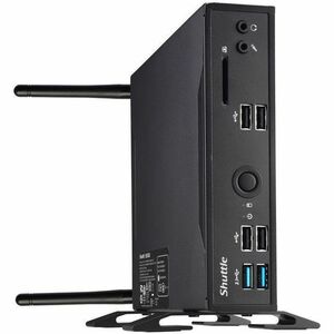 Shuttle XPC slim POS Terminal - Celeron 4205U 1,80 GHz - 4 GB DDR4 SDRAM 120 GB - Wireless LAN Gigabit-Ethernet - USB - Ne
