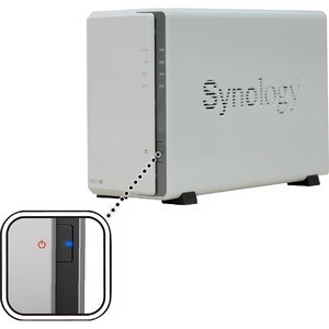 Synology DiskStation DS220J 2 x Total Bays SAN/NAS Storage System RTD1296 Quad-core (4 Core) 1.40 GHz - 512 MB RAM - DDR4 