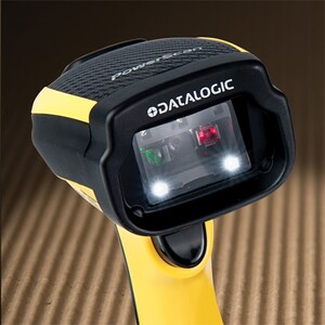 Datalogic PowerScan PBT9501 Handheld Barcode-Scanner-Set - Kabellos Konnektivität - Gelb, Schwarz - 1D, 2D - Bildwandler -