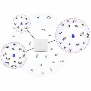 D-Link DAP-3666 IEEE 802.11ac 1.14 Gbit/s Wireless Access Point - 2.40 GHz, 5 GHz - 2 x Network (RJ-45) - Gigabit Ethernet