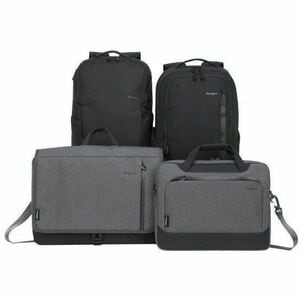 Targus Cypress TBS92602GL Carrying Case (Briefcase) for 35.6 cm (14") Notebook - Grey - Woven Fabric, Plastic Body - Shoul