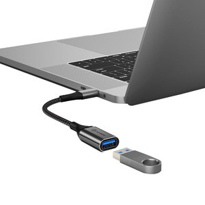 Alogic Super Ultra 15 cm USB/USB-C Data Transfer Cable - 1 / Pack - Cable for Phone, Tablet, Notebook, Peripheral Device, 