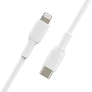 Belkin BoostCharge 1.01 m Lightning/USB-C Data Transfer Cable - Cable for iPhone, iPad Air, iPad Pro, iPad mini - First En
