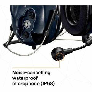 Peltor LiteCom Pro III WS Headset - Stereo - Wireless - Bluetooth - 3.9 ft - On-ear, Over-the-head - Binaural - Ear-cup - 
