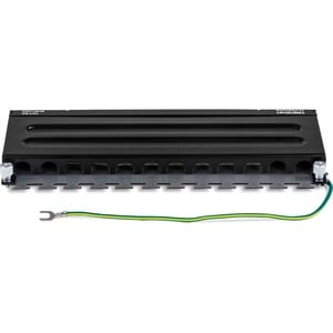TRENDnet TC-P08C6AS 8 Port(s) Network Patch Panel - TAA Compliant - 8 x RJ-45 - 0.5U High - Wall Mountable
