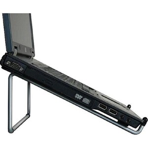 R-Go Basic Notebook Stand - Up to 55.9 cm (22") Screen Support - 5 kg Load Capacity - 11 cm Height x 25.5 cm Width - Steel