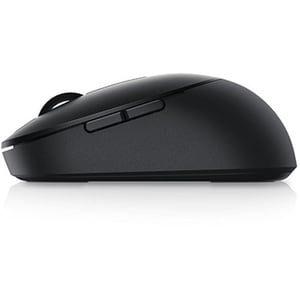Dell Travel Mouse MS5120W - Black - Optical - Wireless - Bluetooth/Radio Frequency - 2.40 GHz - Black - 1600 dpi - Scroll 
