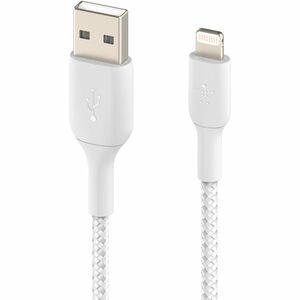 Belkin 15 cm Lightning/USB Datentransferkabel - Erster Anschluss: Lightning - Zweiter Anschluss: USB Type A - MFI - Weiß