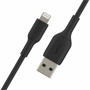 Belkin BoostCharge 15 cm Lightning/USB Datentransferkabel - Cable for iPad, iPad Pro, iPhone - MFI - Schwarz