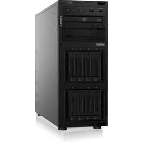 Lenovo ThinkSystem ST250 7Y45A04PNA 4U Tower Server - 1 x Intel Xeon E-2236 3.40 GHz - 8 GB RAM - Serial ATA/600 Controlle