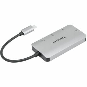 Targus ACH228EU USB Hub - USB Type C - 5 GB/s - Portable - Silver - 4 Total USB Port(s) - PC, Mac