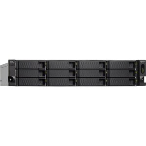 Box esterno per unità disco QNAP - USB 3.1 (Gen 2) tipo C Host Interface - 2U Rack-Montabile - 12 x Disco rigido supportat