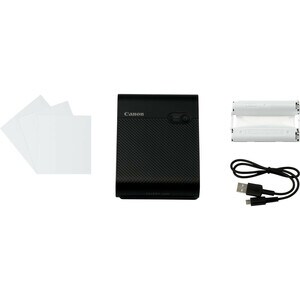 Canon SELPHY QX10 Dye Sublimation Printer - Colour - Photo Print - Portable - Black - 43 Second Photo - Wireless LAN - USB