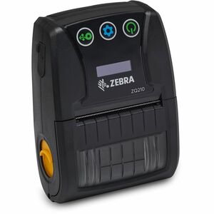 Zebra ZQ210 Direct Thermal Printer - Monochrome - Portable - Label/Receipt Print - USB - Bluetooth - 0.31" Print Width - 2