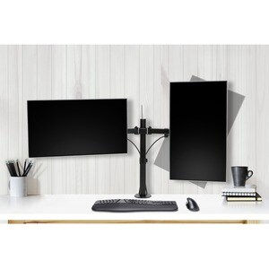 Kensington SmartFit Desk Mount for Monitor - Black - 2 Display(s) Supported - 32" (812.80 mm) Screen Support - 35.27 lb (1