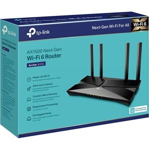 TP-Link Archer AX10 Wi-Fi 6 IEEE 802.11ax Ethernet Drahtlos Router - Dualband - 2,40 GHz ISM-Band - 5 GHz UNII-Band - 4 x 