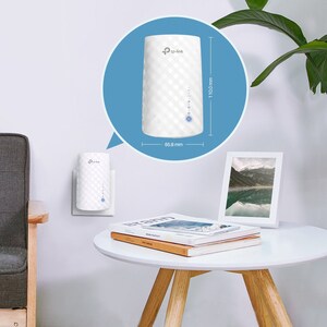 TP-Link RE190 IEEE 802.11ac 750 Mbit/s Wireless Range Extender - 2.40 GHz, 5 GHz - 3 x Internal Antenna(s) - Wall Mountable