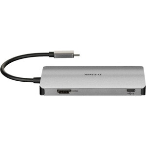 D-Link DUB-M610 USB Type C Docking Station for Notebook - 100 W - 2 x USB 3.0 - USB Type-C - HDMI - Wired