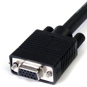 StarTech.com 4.57 m Coaxial Video Cable - 1 Each - Cable for Monitor, Video Device, KVM Switch - First End: 1 x HD-15 - Ma