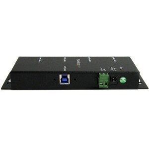 StarTech.com USB/FireWire Combo Hub - USB 3.0 Type B - External - Black - TAA Compliant - 4 Total USB Port(s) - 4 USB 3.0 