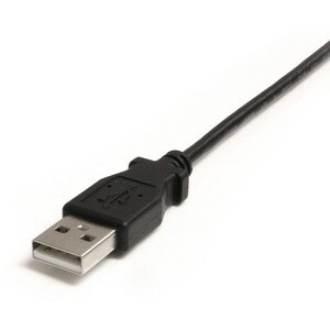StarTech.com 3 ft Mini USB Cable - A to Right Angle Mini B - Cable for Digital Camera, Camcorder, Smartphone, Portable Har
