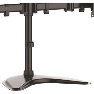QUAD MONITOR STAND - HEAVY DUTY STEEL - ADJUSTABLE 4 MONITOR STAND - FOR VESA MOUNT MONITORS UP TO 27IN (17.6 LB/8 KG) - H