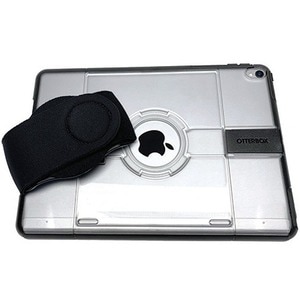 OtterBox Hand Strap uniVERSE Series Module - Adjustable - 2.38" (60.45 mm) Height x 6.70" (170.18 mm) Width - Black - Neop