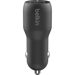 Belkin BoostCharge 12 W Auto Adapter - For USB Type A Device - 12 V DC Input - 5 V DC Output