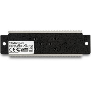 StarTech.com USB-Hub - USB Typ-B - Extern - Schwarz, Silber - TAA-konform - 4 Total USB Port(s) - 4 USB 2.0 Port(s) - PC