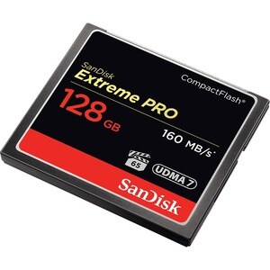 COMPACT FLASH CARD 128GB EXTREME PRO 160MB/S VERSION