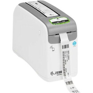 Zebra ZD510-HC Desktop Direct Thermal Printer - Monochrome - Wristband Print - USB - Bluetooth - 558 mm Print Length x 30.
