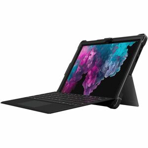 Extreme Shell for Microsoft Surface Pro 5/6/7 12.3" Open Kickstand Design (Black) - For Microsoft Surface Pro (5th Gen), S