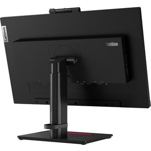 Lenovo ThinkVision T24v-20 24" Class Webcam Full HD LCD Monitor - 16:9 - Raven Black - 23.8" Viewable - In-plane Switching