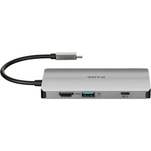 D-Link DUB-M810 USB Type C Docking Station for Notebook - 100 W - 3 x USB 3.0 - USB Type-C - Network (RJ-45) - HDMI - Wired