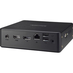 Desktop Computer Shuttle XPC nano NC1010BA - Intel Celeron 4205U 1,80 GHz Prozessor - 4 GB RAM DDR4 SDRAM - 64 GB SSD - Mi