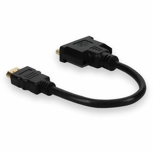 AddOn 20.32 cm DVI/HDMI Video Cable - Cable for Video Device - First End: HDMI Digital Audio/Video - Male - Second End: 25