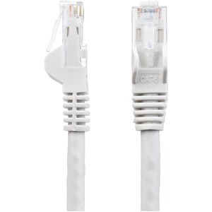 1.5 M CAT6 CABLE WHITE SNAGLESS - 24 AWG COPPER WIRE